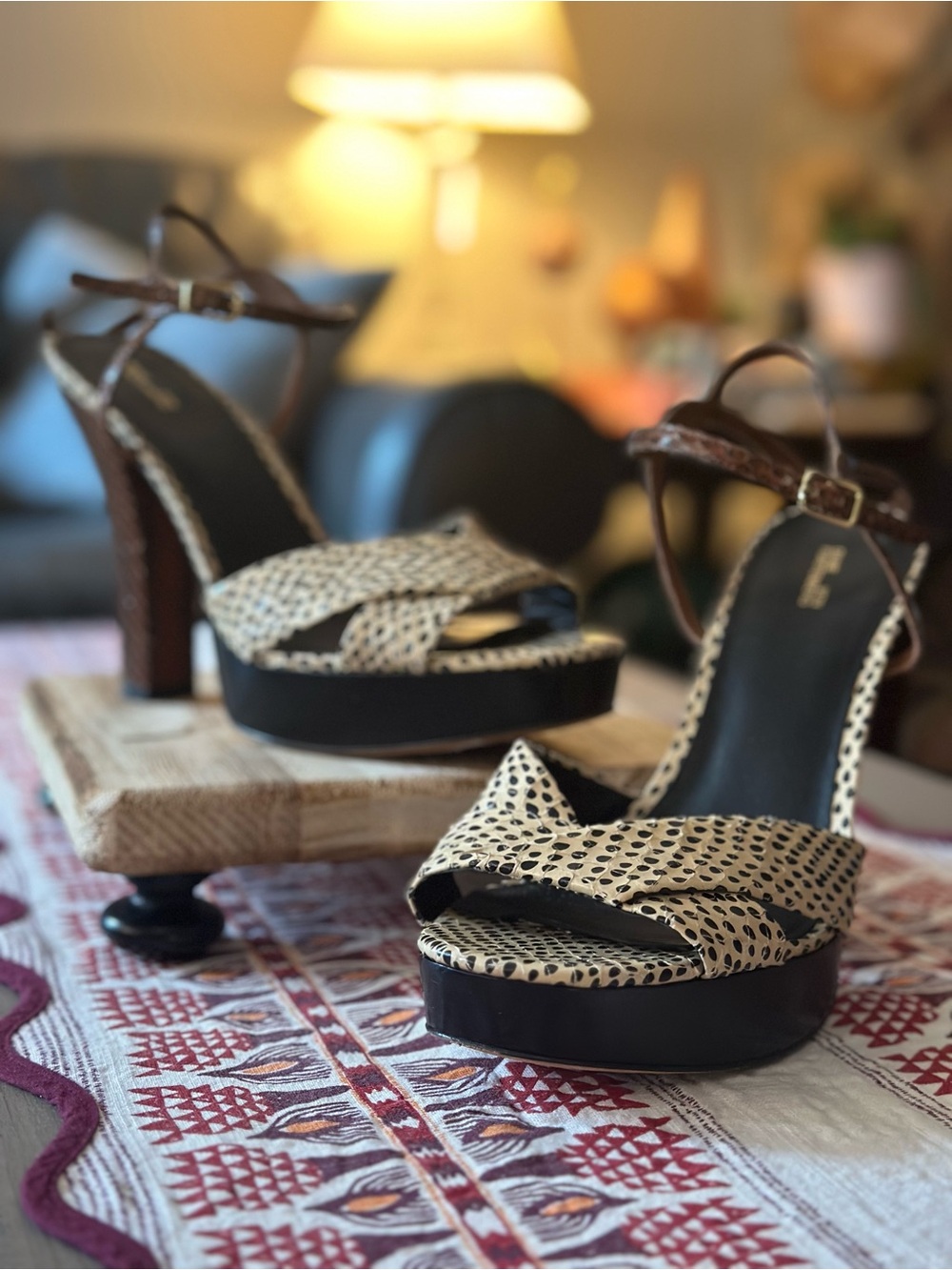 Diane Von Furstenberg Tatum Platform Heels